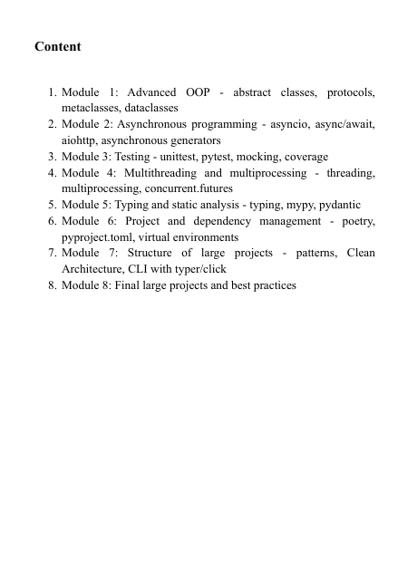 "Flux Edition" course preview