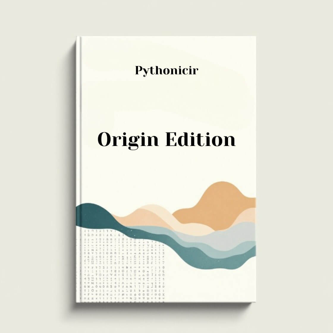 Course titled 'Pythonicir Origin Edition' with a minimalistic design on a light gray background