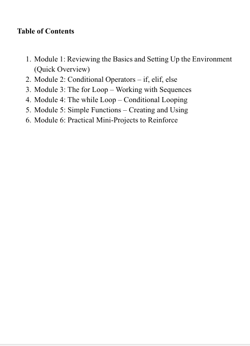 "Zenith Flow" course preview